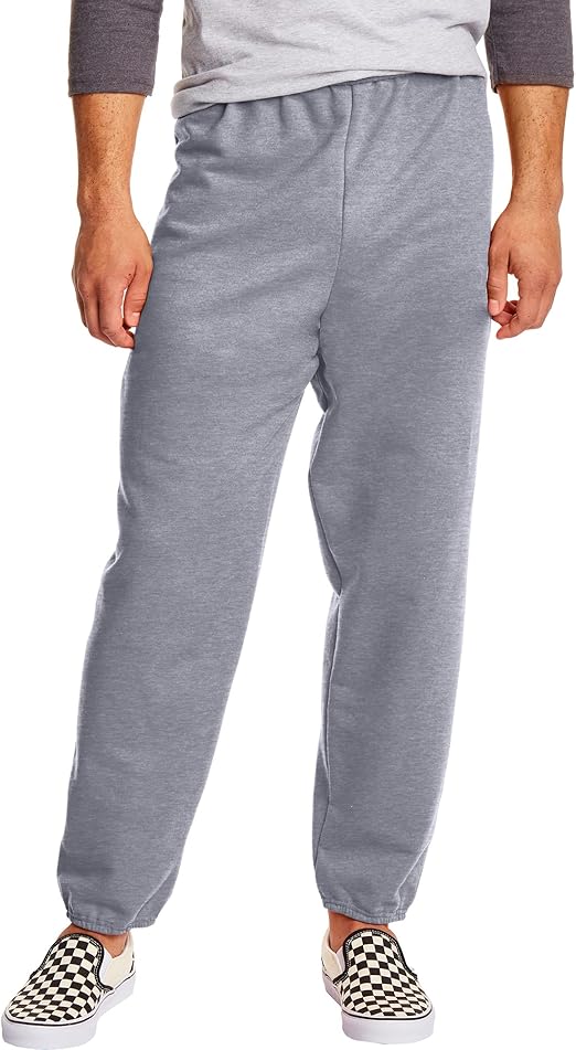 Hanes mens Ecosmart Best Sweatpants, Athletic Lounge Pants With Cinched Cuffs