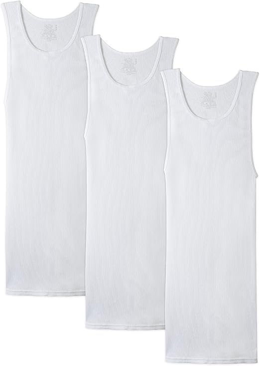 Fruit of the Loom mens Big and Tall Tag-free Undershirts