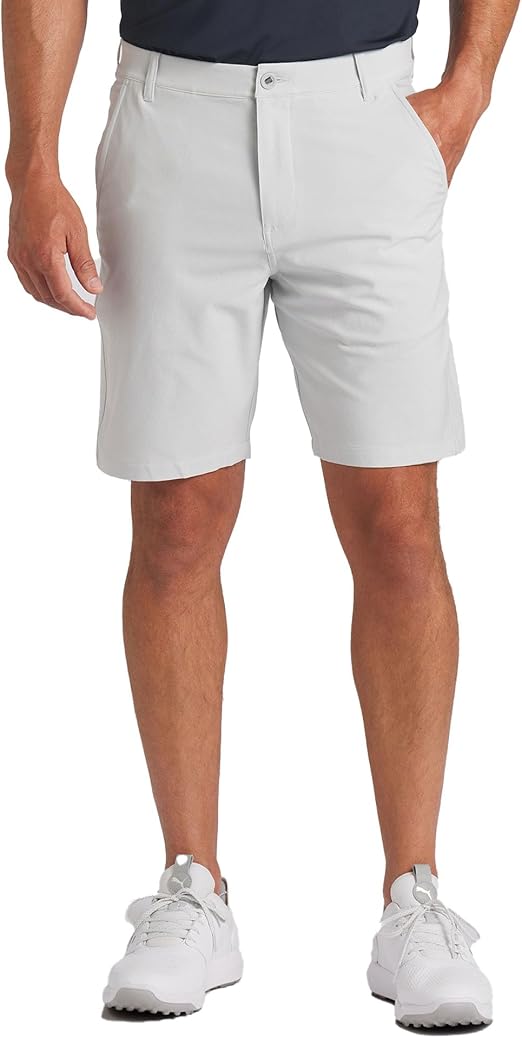 Puma Golf Men's 101 Solid Short 9 INCH, ASH Gray