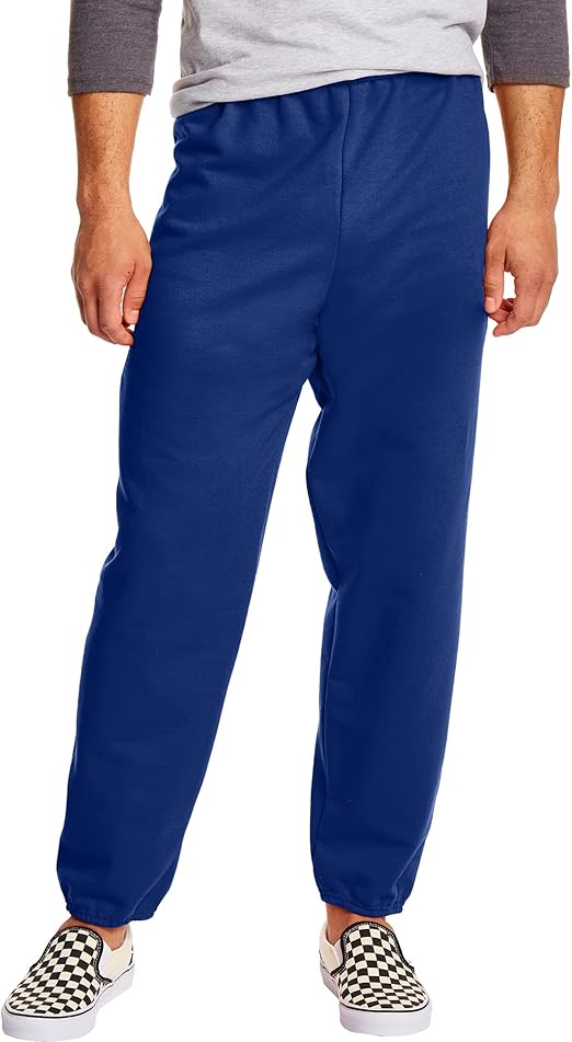 Hanes mens Ecosmart Best Sweatpants, Athletic Lounge Pants With Cinched Cuffs