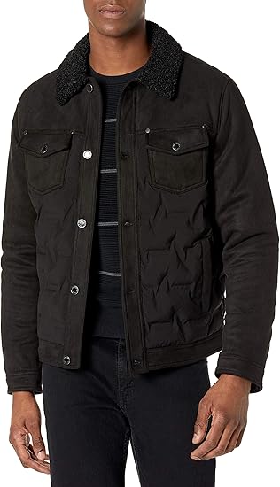 KARL LAGERFELD Paris Men's Trucker Jacket