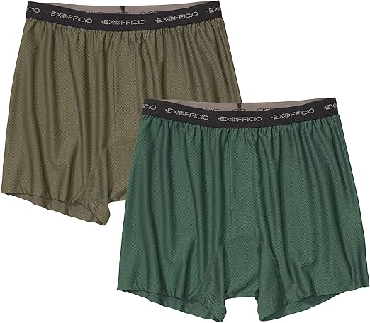 ExOfficio Men's Give-n-go Boxer Shorts 2 Pack