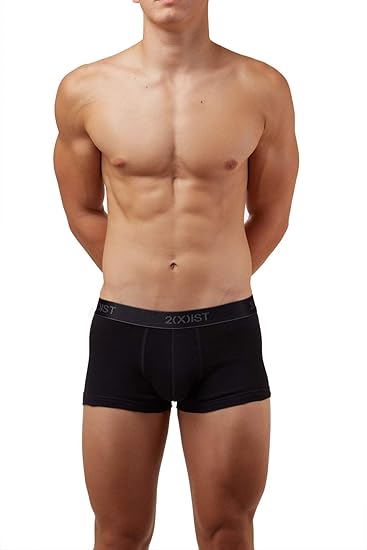 2(X)IST Men's Essential Cotton No Show Trunk 3-Pack