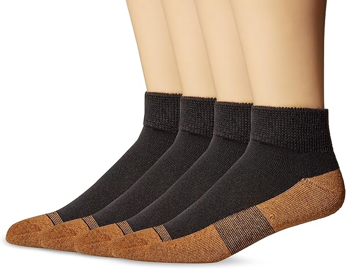 Men's Cupron Socks-2 Pair Pack-Copper Odor Fighting Technology