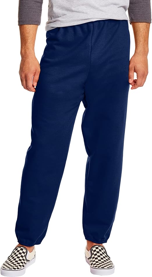 Hanes mens Ecosmart Best Sweatpants, Athletic Lounge Pants With Cinched Cuffs