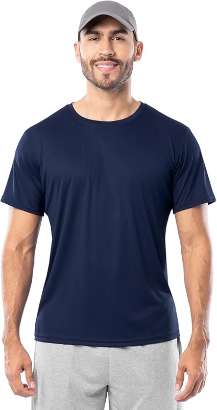 Headsweats Men's Short Sleeve Recycled Polyester Training T-Shirt