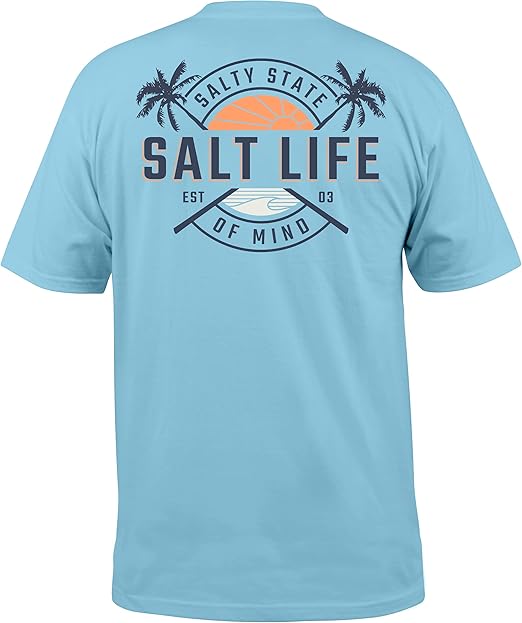 Salt Life Men's First Light Short Sleeve Classic Fit Shirt