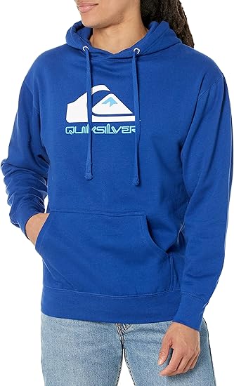 Quiksilver Men's Mw Logo Hoody Hooded Fleece Sweatshirt