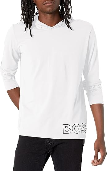 BOSS Men's Identity Long Sleeve Lounge T-Shirt