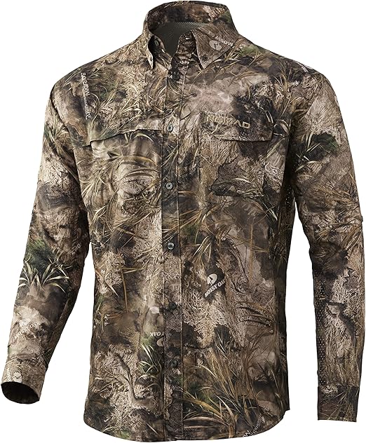 Nomad Men's Stretch-lite Long Sleeve | Quick-Dry Hunting Shirt