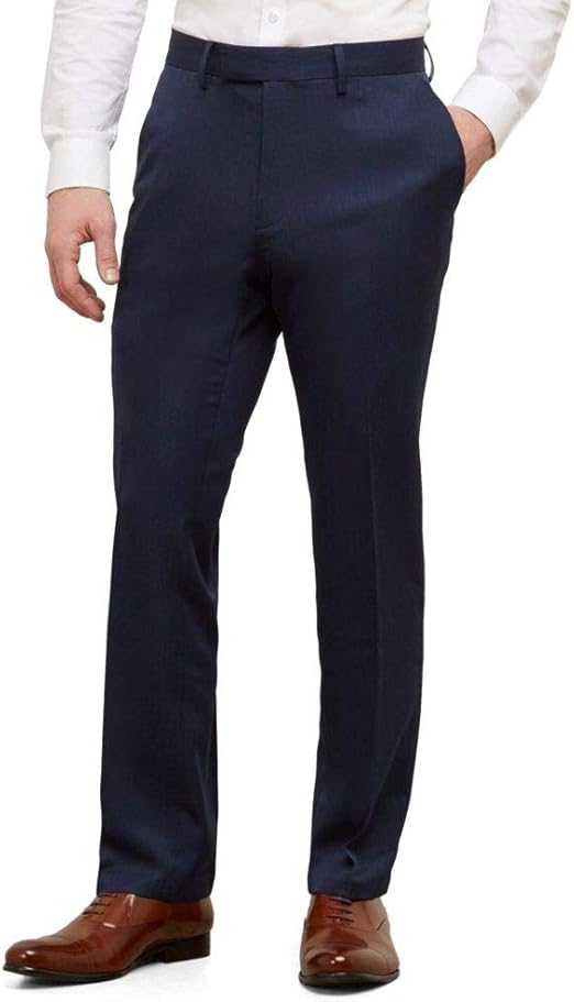 Kenneth Cole Reaction Men's Slim Fit Heather Dress Pant