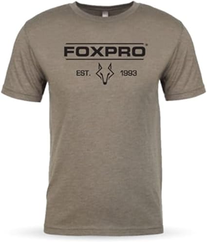 FOXPRO Standard Shirt Est. 1993 Gray L, Grey, Large