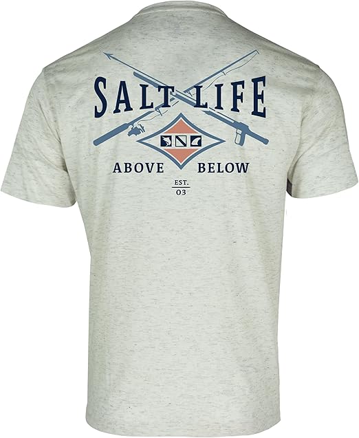 Salt Life Men's Angler Tactics Short Sleeve Tee