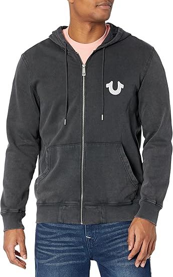 True Religion Men's SRS Zipup Hoodie