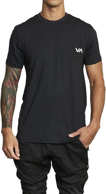 RVCA Men's Sport Vent Short Sleeve Crew Neck T-Shirt