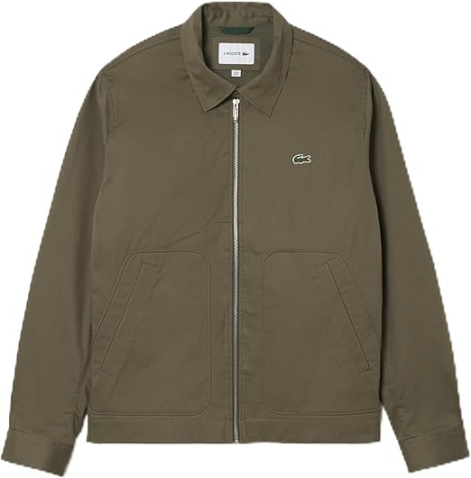 Lacoste Men's Plain Short Jacket W/Collar