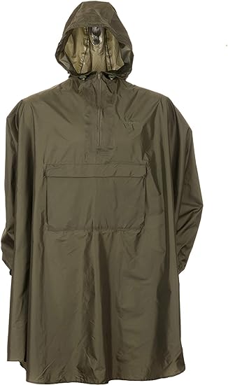 Snugpak Patrol Poncho, Waterproof, One Size, Lightweight, Suitable for Hiking, Camping, and Hunting