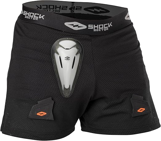 Men’s Loose Hockey Short Supporter with BioFlex Cup Included. for Adult Men