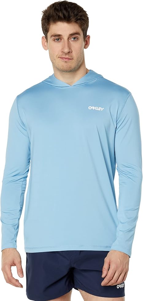 Oakley Men's Standard Rainbow Recycled Hooded Rashguard