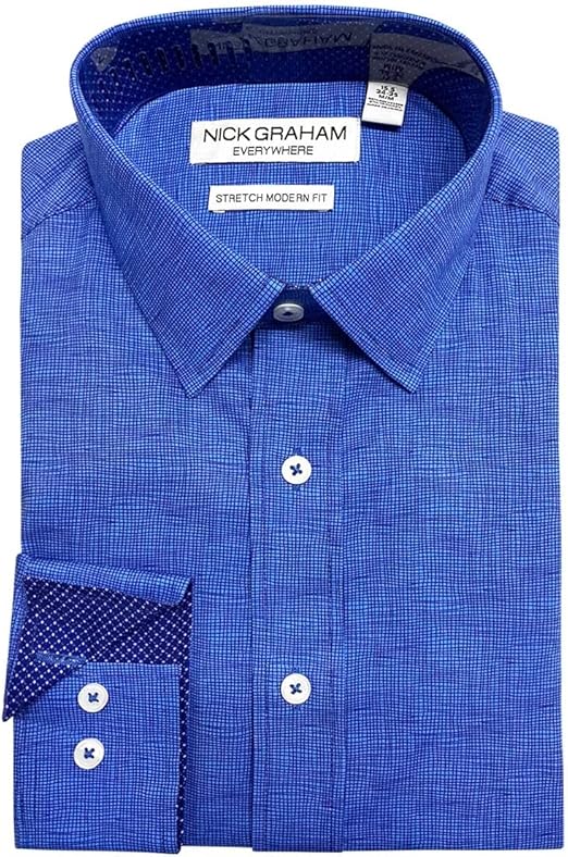 Nick Graham Men's Striated Grid