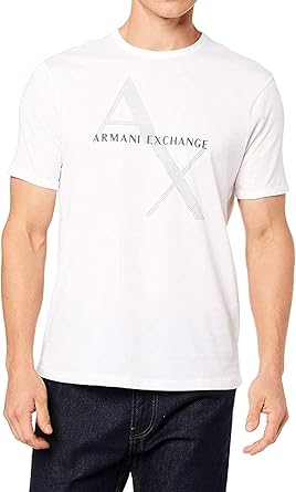 Armani Exchange Men's Crew Neck Logo Tee T Shirt