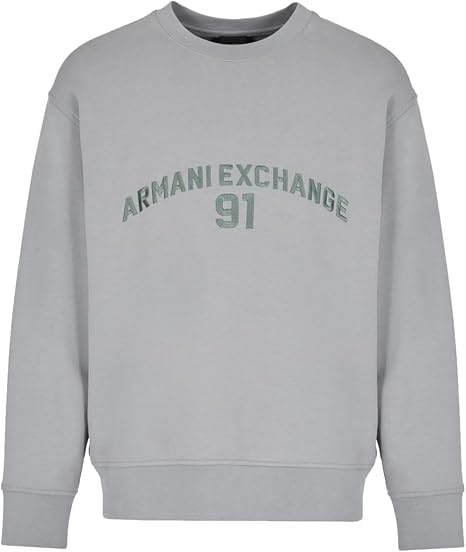 Armani Exchange Men's Armani 91 Logo Crewneck Sweatshirt