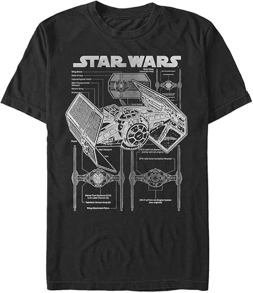 Star Wars Young Men's Tie Fighter T-Shirt