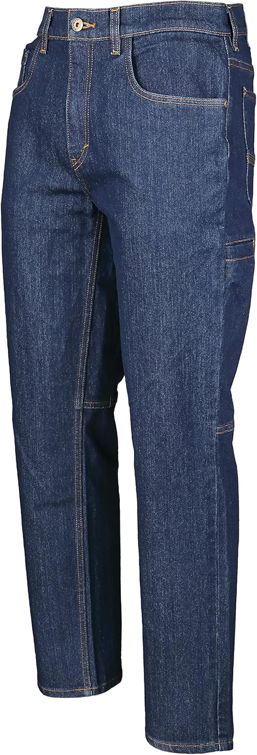 Timberland PRO Men's Ballast Athletic Fit Flex Carpenter Jeans, Dark Wash, 34W/30L