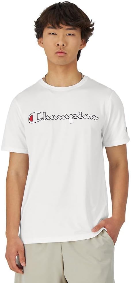 Champion Men's T-shirt, Mvp, Moisture Wicking, Anti Odor, Lightweight T-shirt for Men