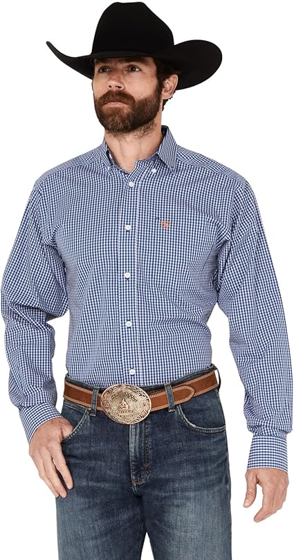 ARIAT Men's Wrinkle Free Finlay Fitted Shirt