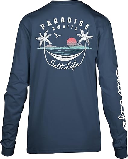 Salt Life womens Beyond Paradise Long Sleeve Tee