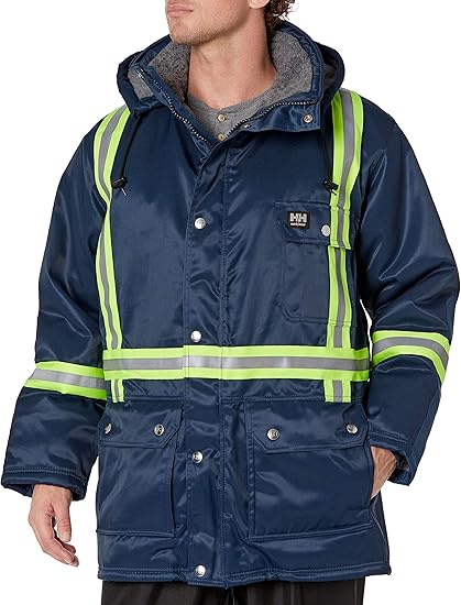 Helly Hansen Workwear Men's Weyburn High Visibility Parka Jacket