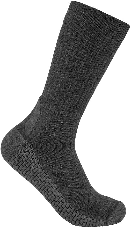 Carhartt Force Grid Midweight SyntheticMerino Wool Blend Crew Sock