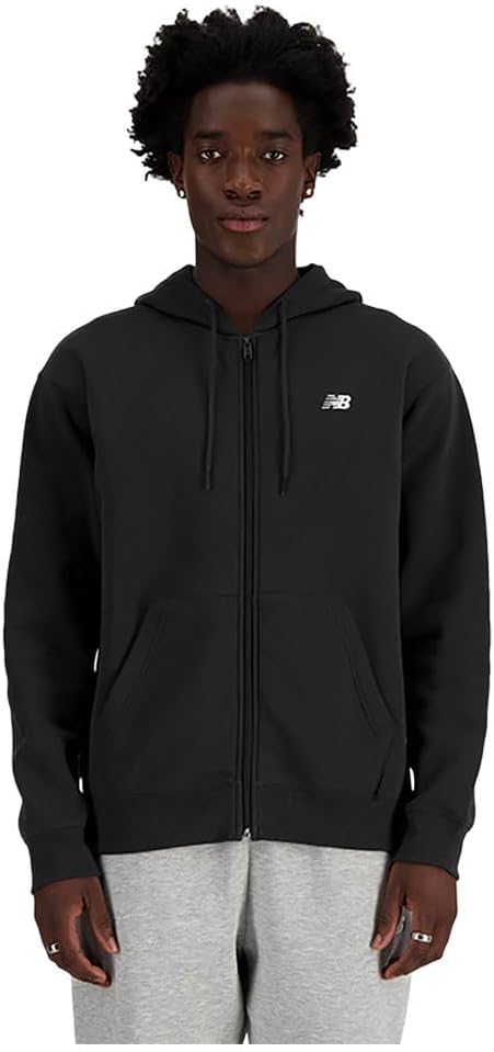 New Balance Men's Sport Essentials Logo Fleece Full Zip