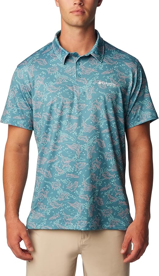 Columbia Men's Super Slack Tide Stretch Polo