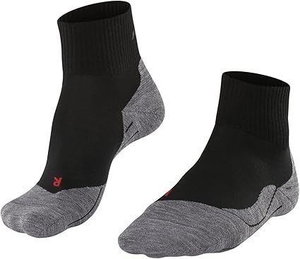 FALKE Men's TK5 Wander Short Hiking Socks, Lightweight Quarter, 1 Pair