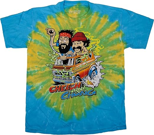 Liquid Blue Men's Cheech & Chong Hot Rod Still Smokin'