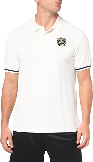 Lacoste Men's Short Sleeve Classic Fit Golf Polo