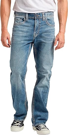 Silver Jeans Co. Men's Craig Classic Fit Bootcut Jeans