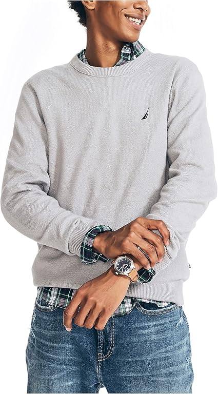 Nautica Men's Sustainably Crafted Crewneck Sweatshirt