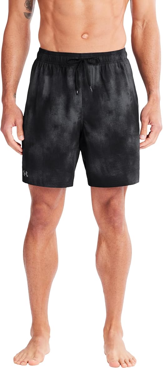 Under Armour Men's Compression Lined Volley, Swim Trunks, Shorts with Drawstring Closure & Elastic Waistband