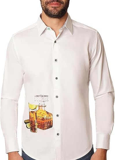 Robert Graham Men's Mulford Long Sleeve Woven Button Down Shirt