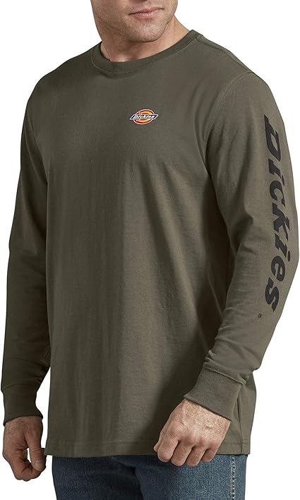 Dickies Men's Long Sleeve Workwear Graphic Tee