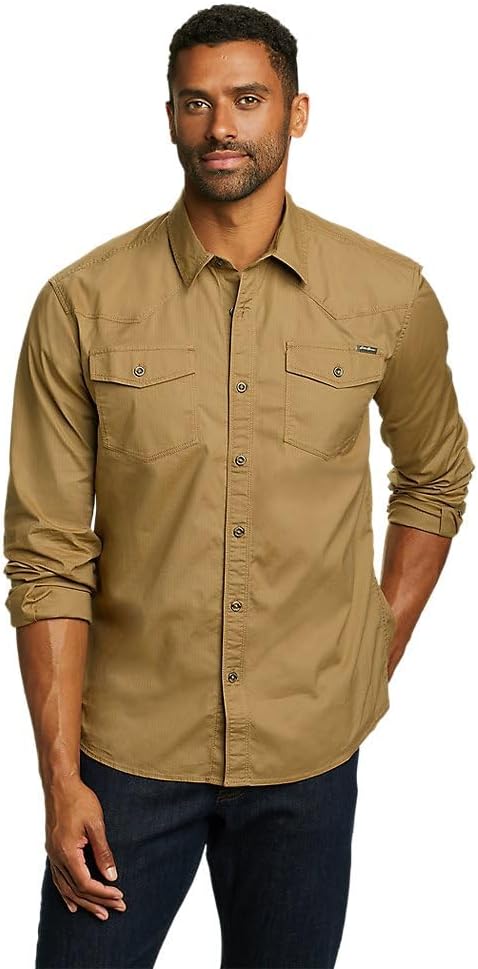 Eddie Bauer Men's Timber Edge Long-Sleeve Shirt