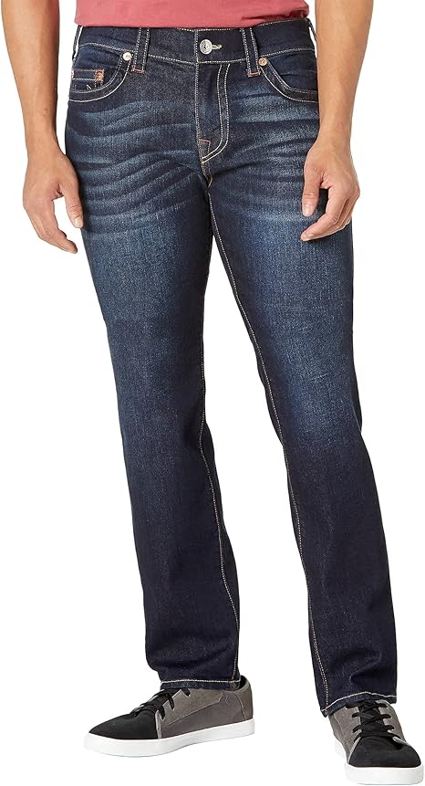 True Religion Men's Rocco Skinny Fit Straight Leg Jean