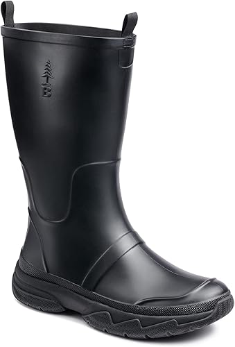 BASS OUTDOOR Men's Breathable Field Rainboot Waterproof Knee High Boot