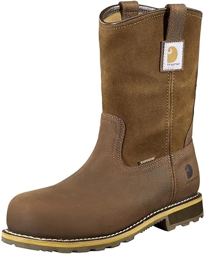 Carhartt Men's Traditional Welt Waterproof 10-inch Soft Toe Wellington