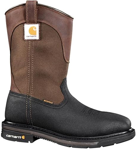 Carhartt Men's Cmp1258 Rugged Flex Square Toe Wp 11-inch Steel Toe Wellington