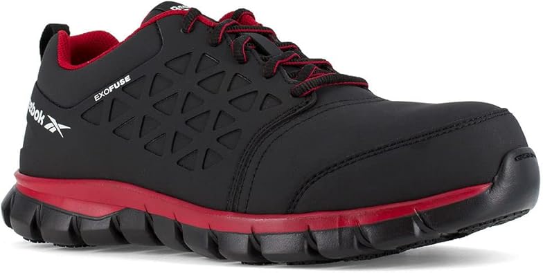 Reebok Men's Sublite Cushion Safety Toe Athletic Work Shoe Industrial & Construction