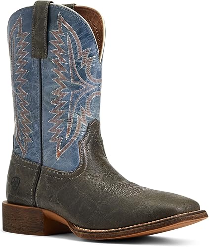 Ariat men's Mns Sport Smokewagon Rnt Charc/Noon Blue Western Boot